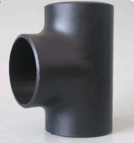 T de tubo de aço carbono sem costura Sch 40 para solda de topo de construção naval