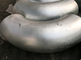Cotovelo de aço suave sem emenda Jis Pg370 da soldadura de extremidade galvanizado